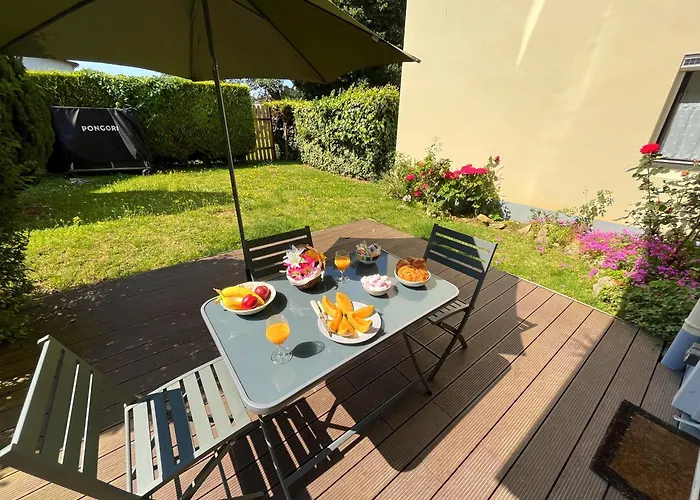 Studio Proche Plage - Parking Gratuit Et Prive - Terrasse Et Petit Jardin Cloture